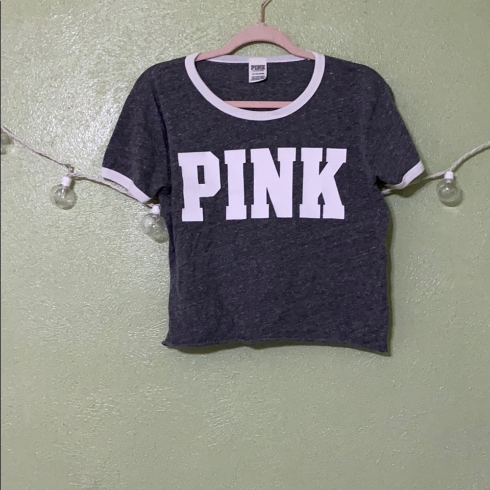 Grey crop top